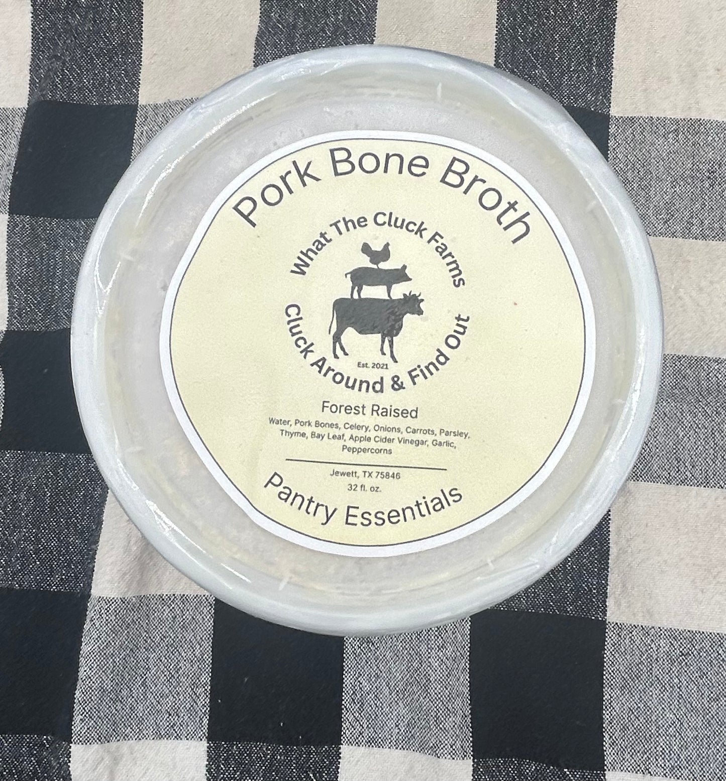 Forest Raised Pork Broth