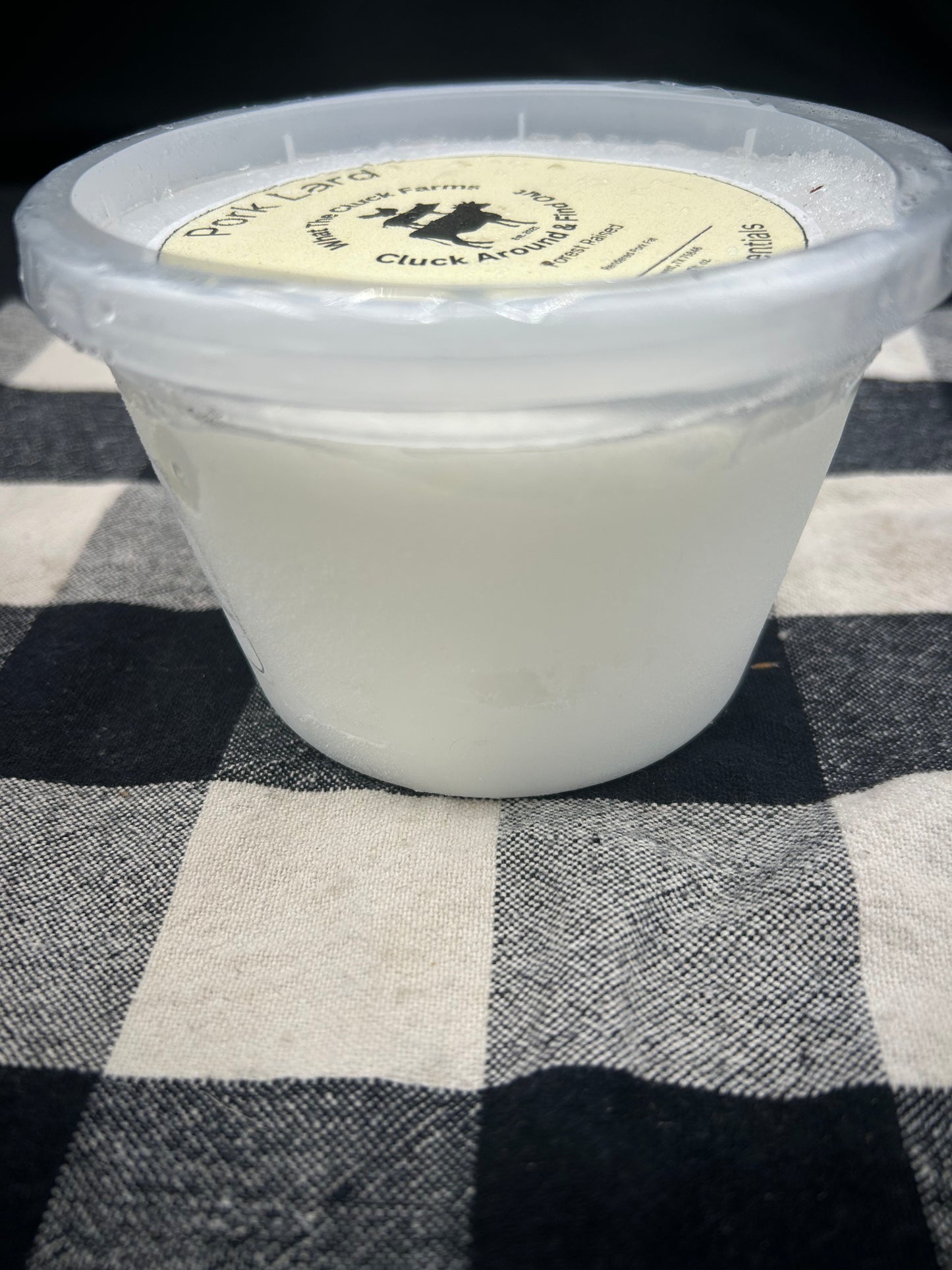 Forest Raised Pork Lard