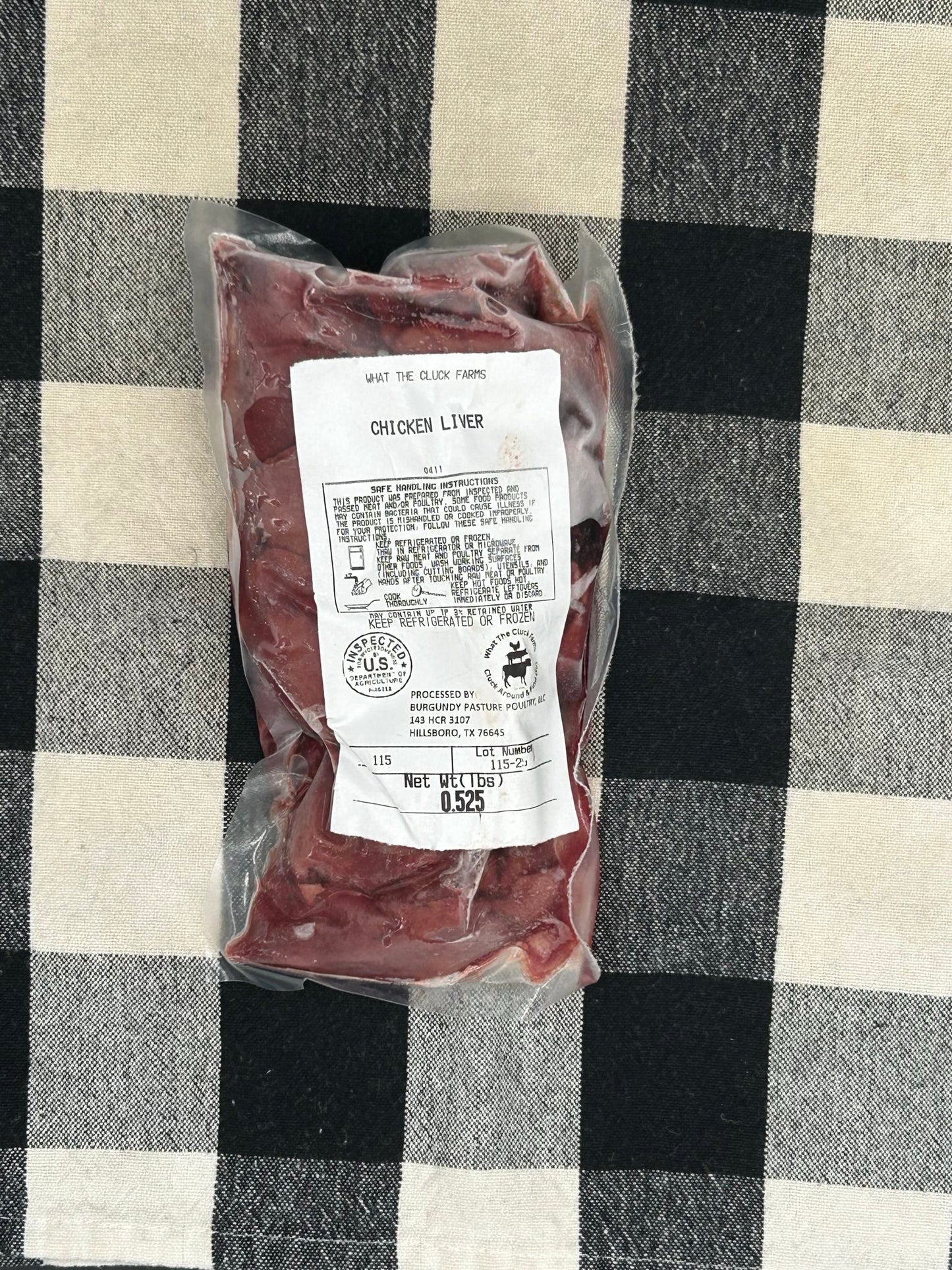 Pasture Raised Chicken Liver
