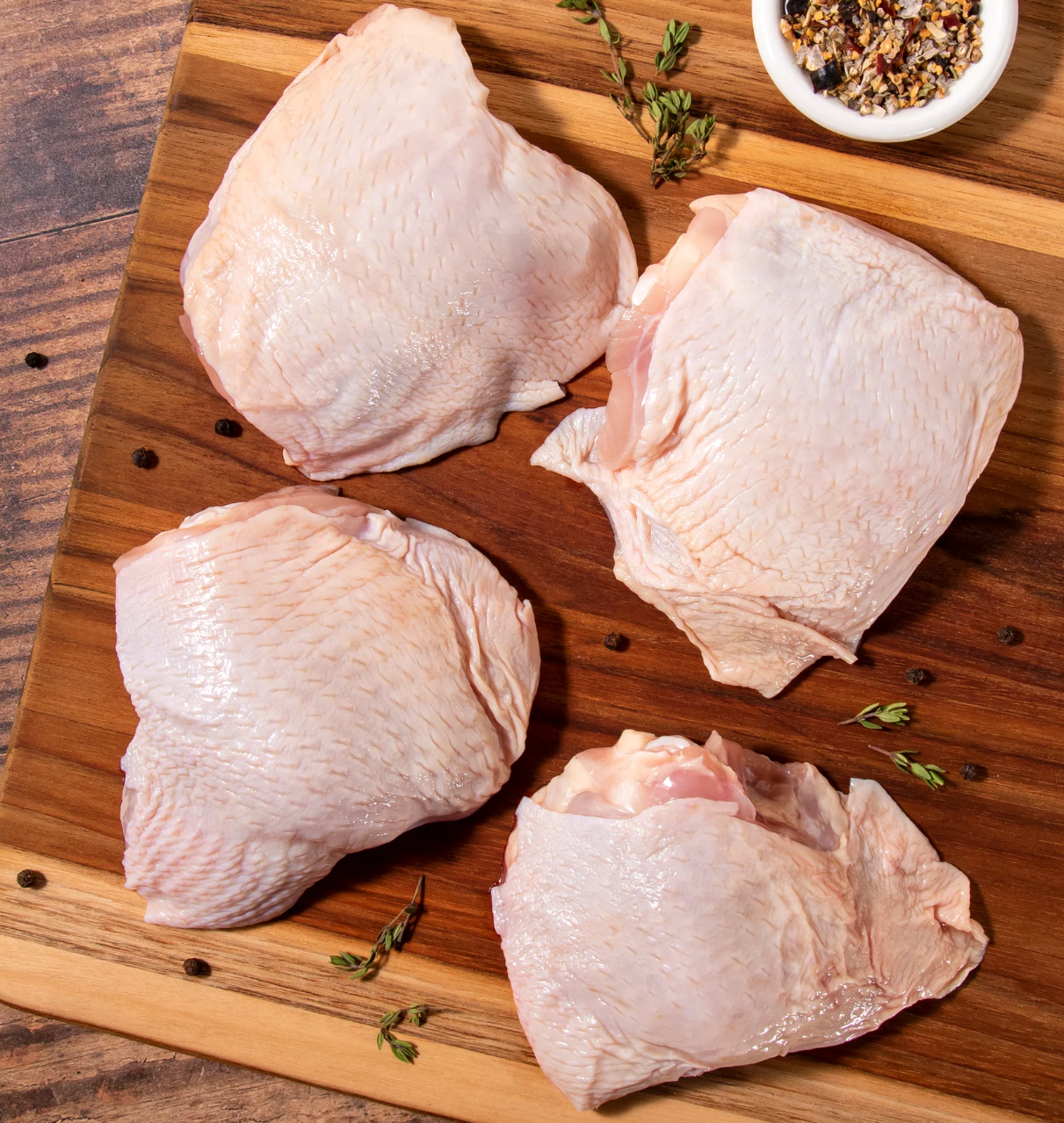 Pasture Raised Bone-In Chicken Thighs