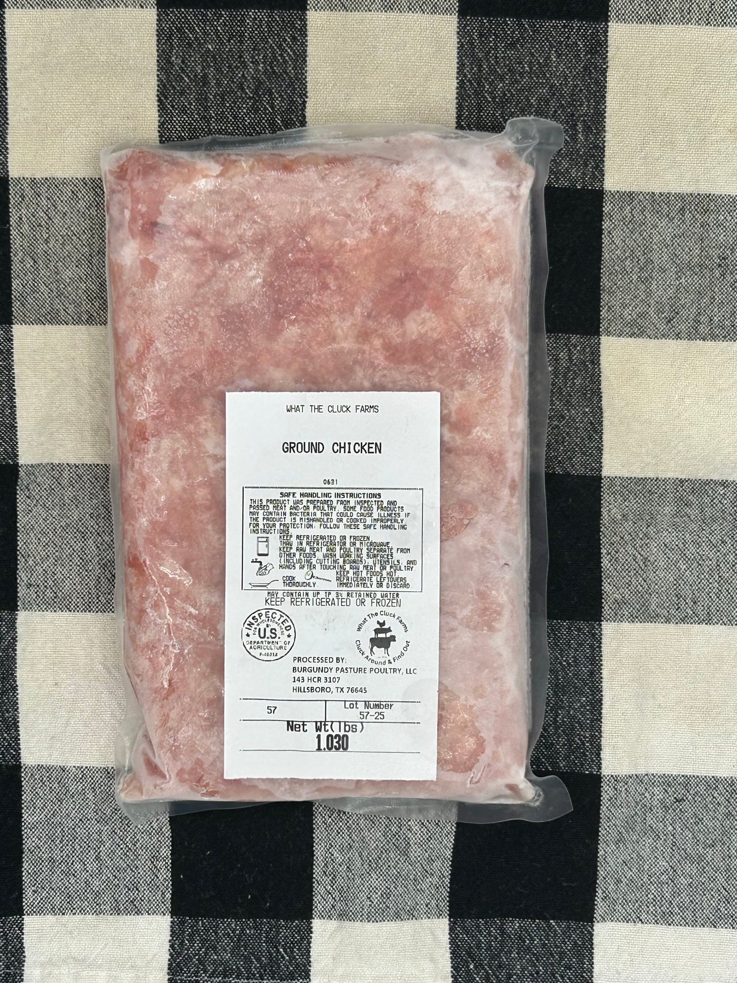 Pasture Raised Ground Chicken