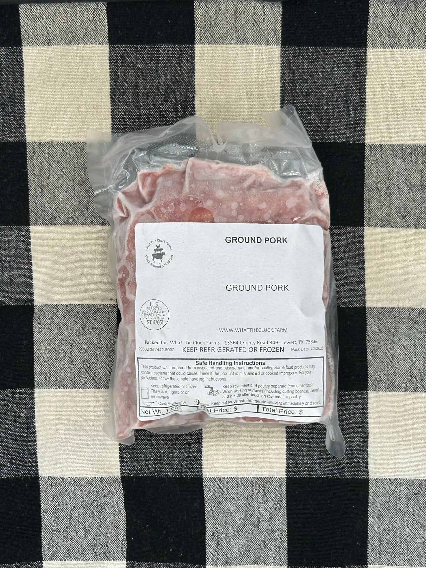 Forest Raised Ground Pork