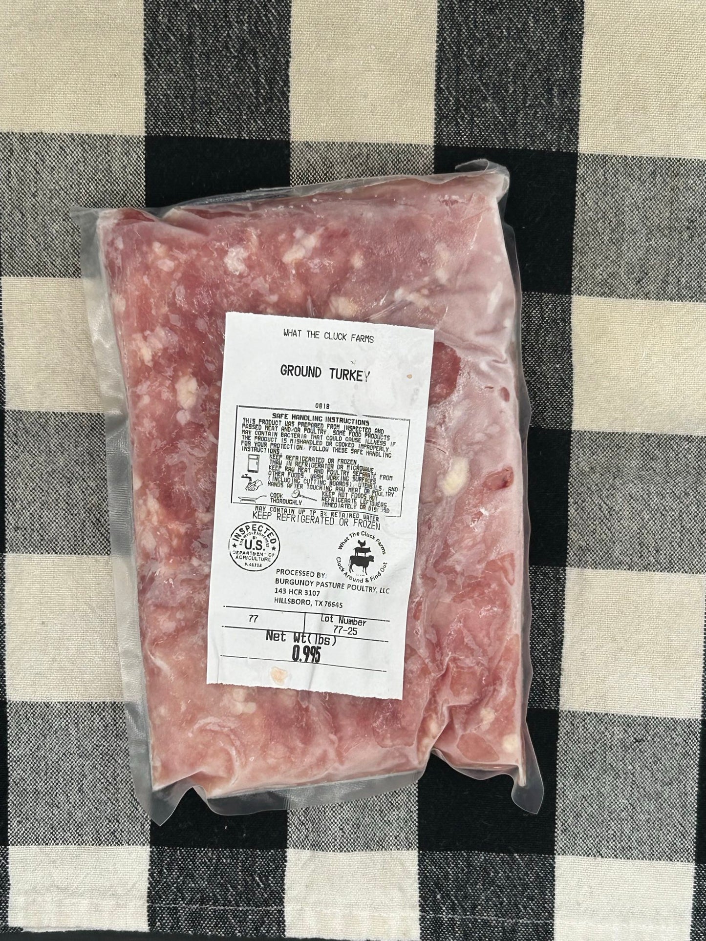 Pasture Raised Ground Turkey