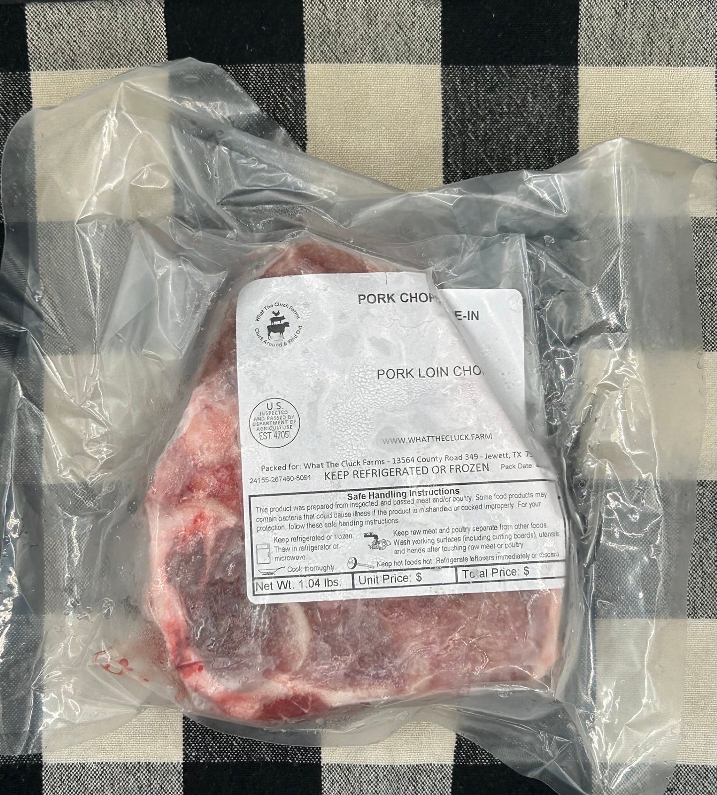 Forest Raised Pork Chops