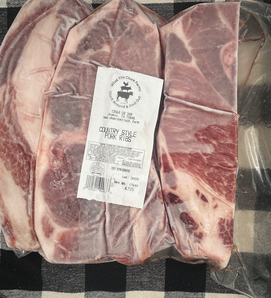 Forest Raised Pork Ribs (Country Style)