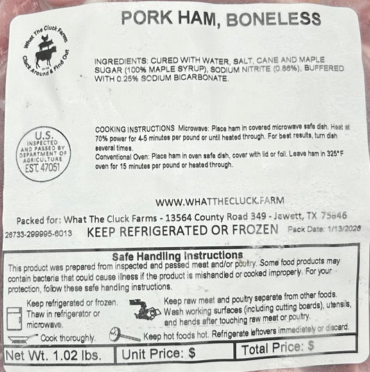 Forest Raised Sliced Deli Ham