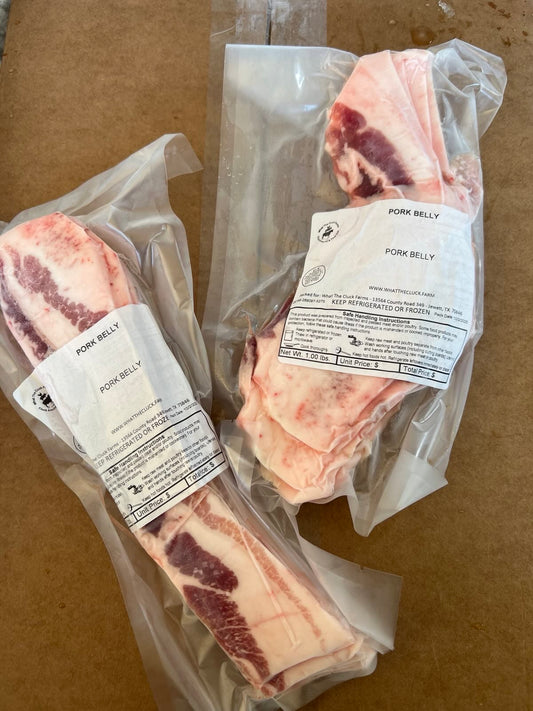 Forest Raised Fresh Sliced Belly