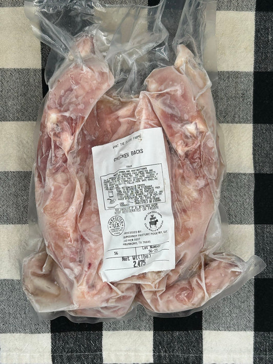 Pasture Raised Chicken Backs