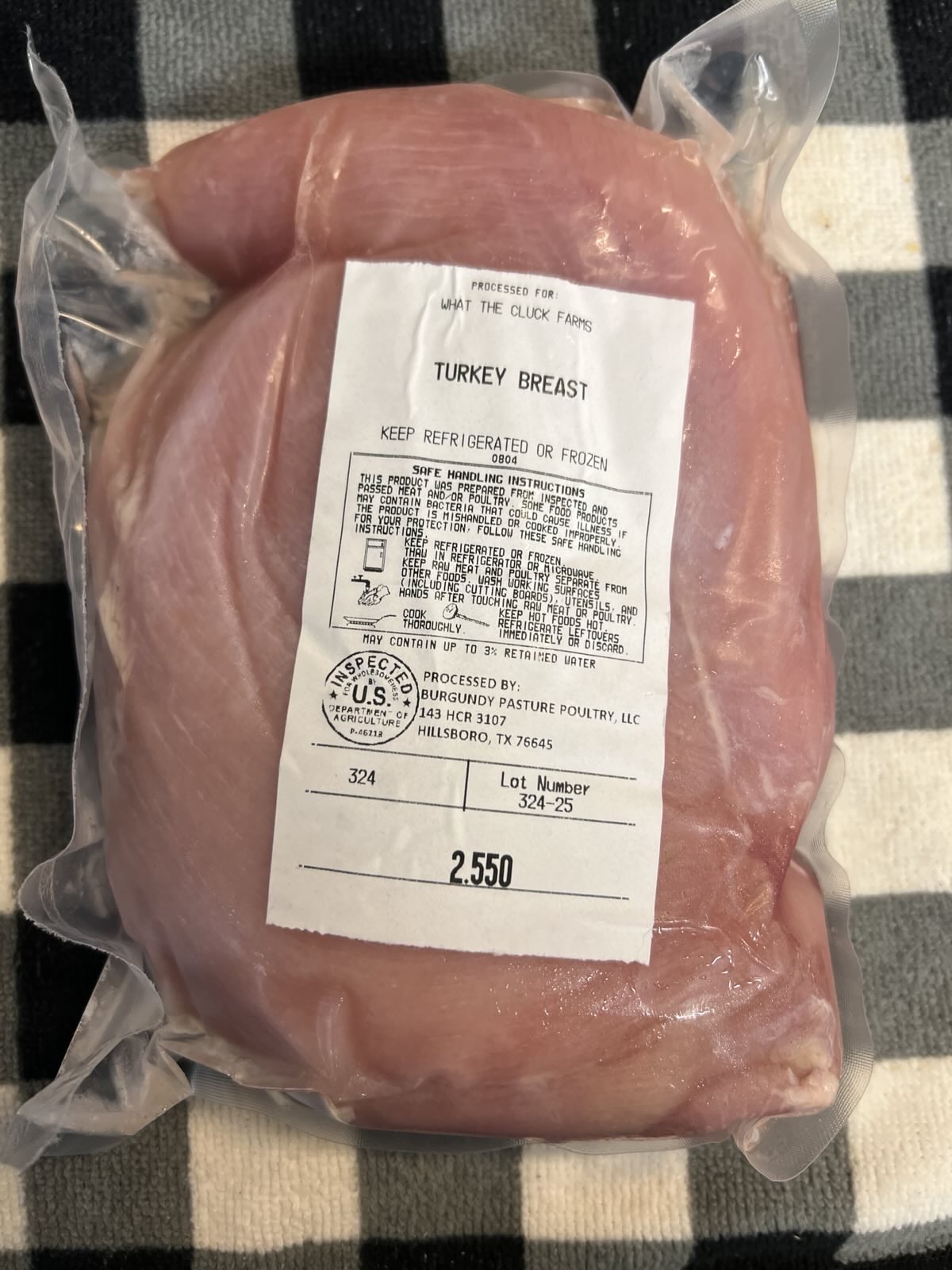 Pasture Raised Turkey Breast